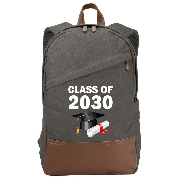 Class of 2030 Cotton Canvas Backpack