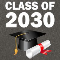 Class of 2030 Cotton Canvas Backpack