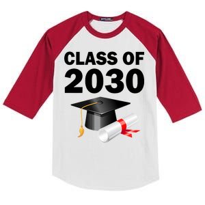 Class of 2030 Kids Colorblock Raglan Jersey