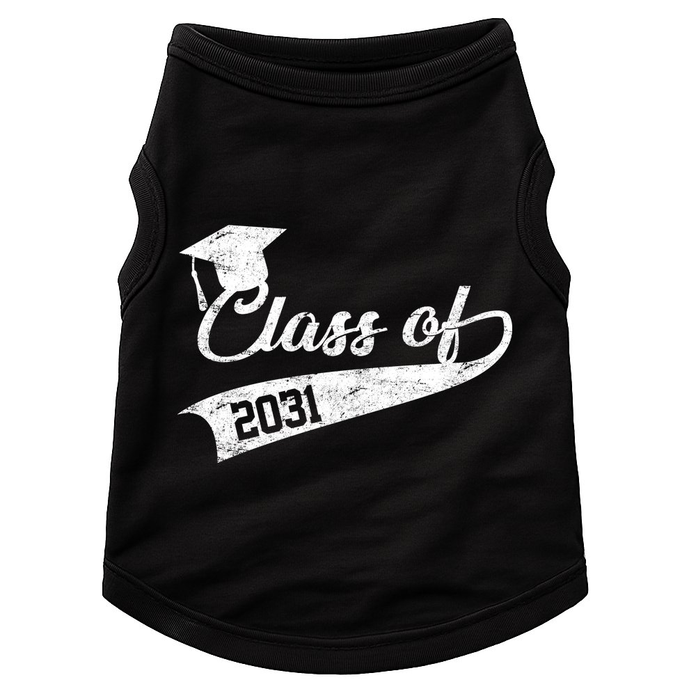 Class Of 2031 Graduate Doggie Tank