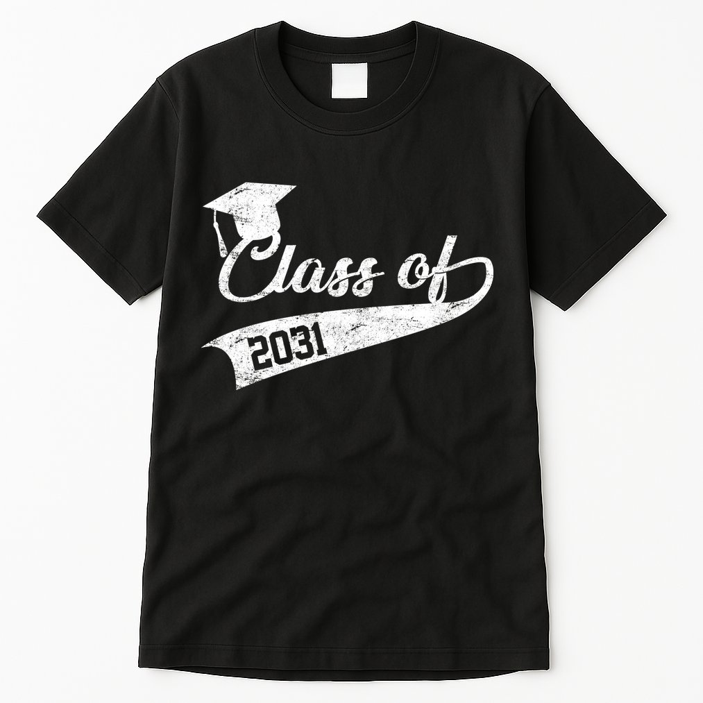 Class Of 2031 Graduate Tall T-Shirt