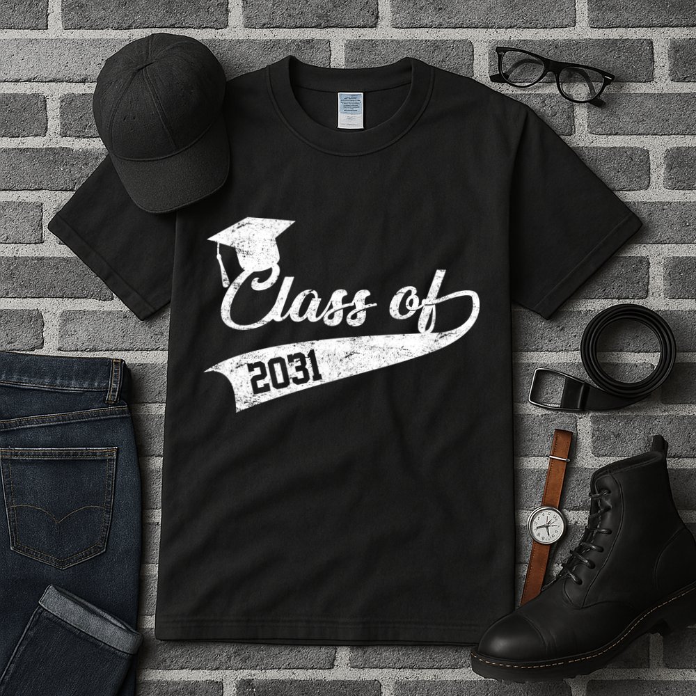 Class Of 2031 Graduate Tall T-Shirt