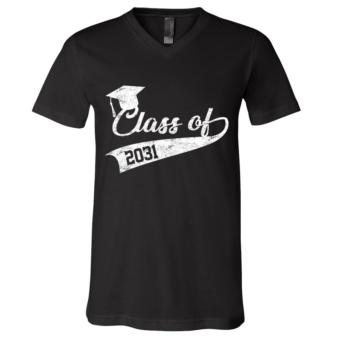 Class Of 2031 Graduate V-Neck T-Shirt
