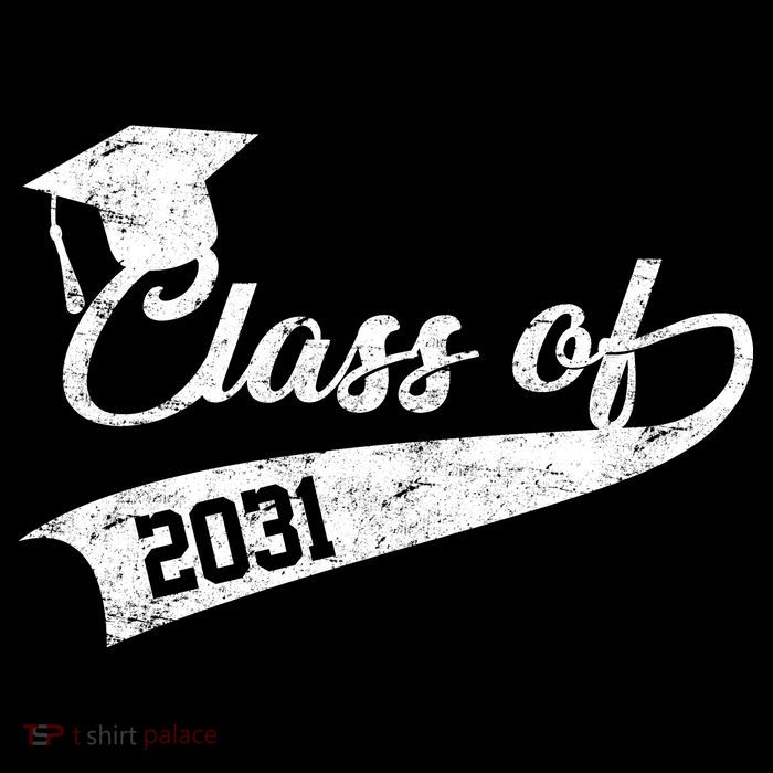 Class Of 2031 Graduate Youth Performance Sprint T-Shirt