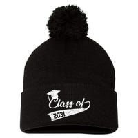 Class Of 2031 Graduate Pom Pom 12in Knit Beanie