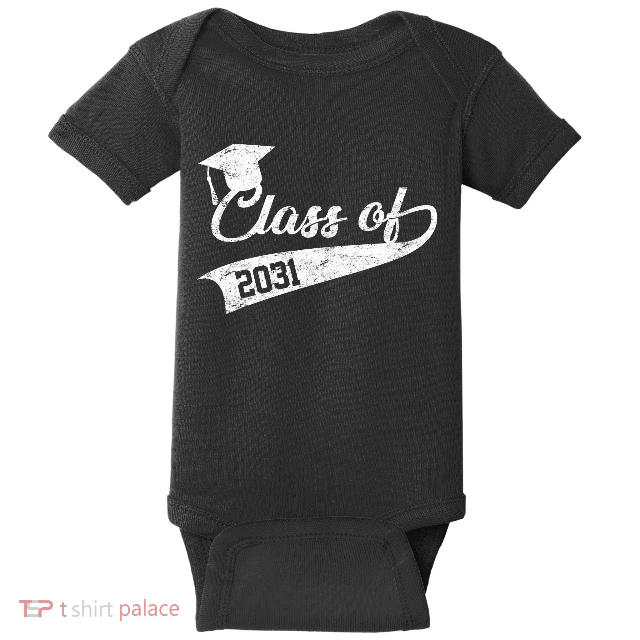 Class Of 2031 Graduate Baby Bodysuit
