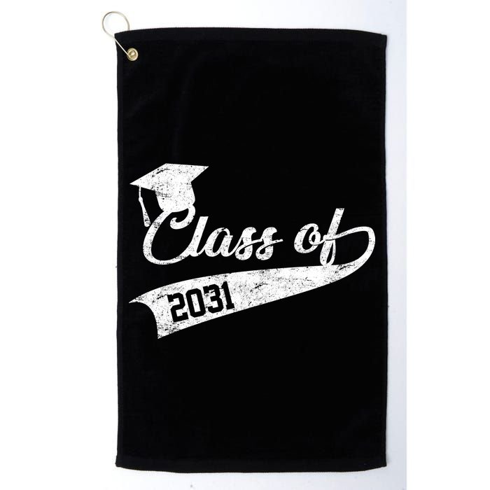Class Of 2031 Graduate Golf Towel