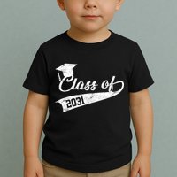 Class Of 2031 Graduate Toddler T-Shirt