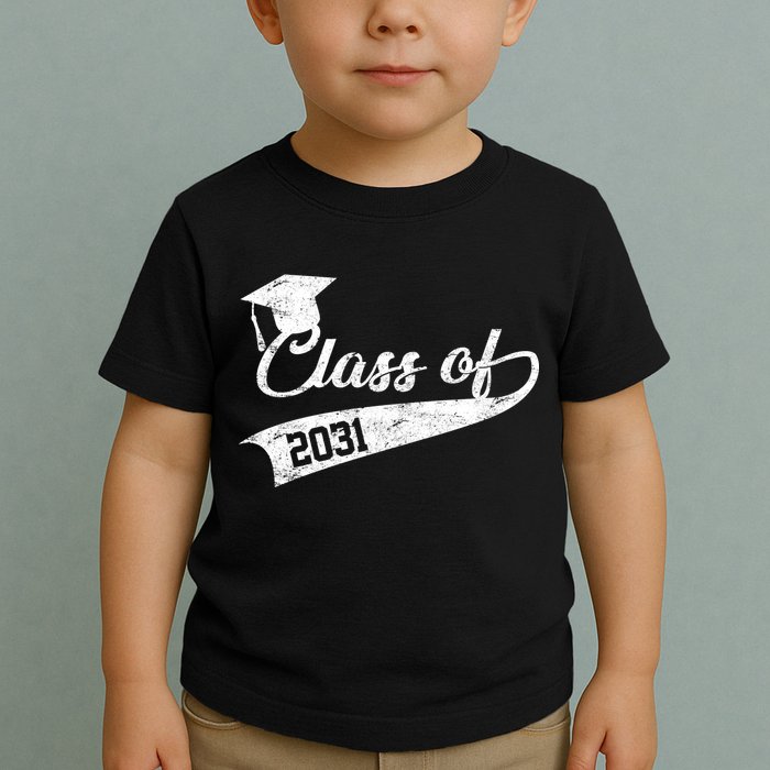 Class Of 2031 Graduate Toddler T-Shirt