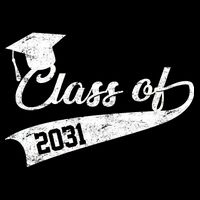 Class Of 2031 Graduate Toddler T-Shirt