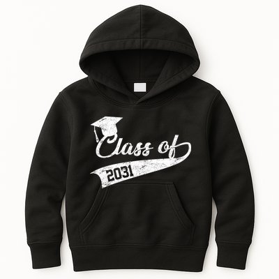 Class Of 2031 Graduate Kids Hoodie