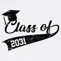 Class Of 2031 Graduate Garment-Dyed Sweatshirt