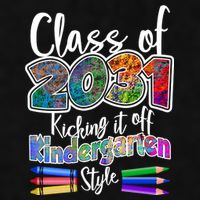Class Of 2031 Kicking It Off Kindergarten Style Ladies PosiCharge Tri-Blend Wicking Tank