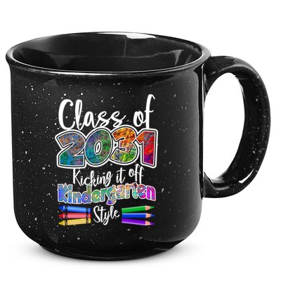 Class Of 2031 Kicking It Off Kindergarten Style 15oz Campfire Ceramic Mug
