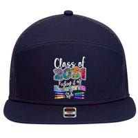 Class Of 2031 Kicking It Off Kindergarten Style 7 Panel Mesh Trucker Snapback Hat