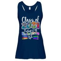 Class Of 2031 Kicking It Off Kindergarten Style Ladies Essential Flowy Tank