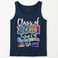 Class Of 2031 Kicking It Off Kindergarten Style Tank Top