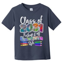 Class Of 2031 Kicking It Off Kindergarten Style Toddler T-Shirt
