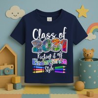Class Of 2031 Kicking It Off Kindergarten Style Toddler T-Shirt