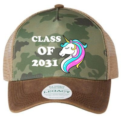 Class Of 2031 Unicorn Legacy Tie Dye Trucker Hat