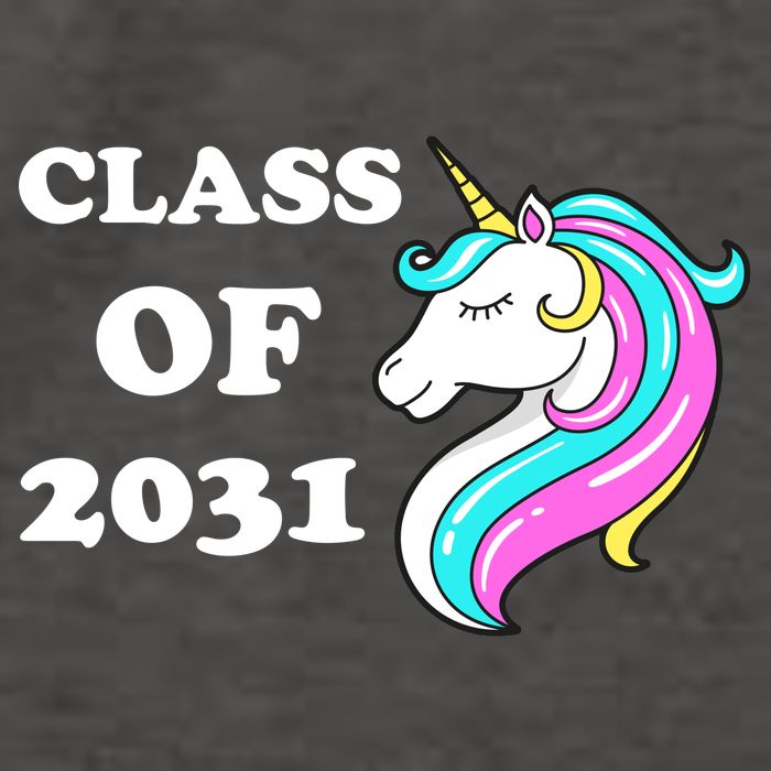 Class Of 2031 Unicorn Vector Backpack