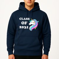 Class Of 2031 Unicorn Hoodie