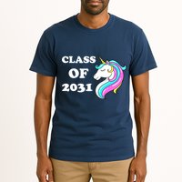 Class Of 2031 Unicorn Tall T-Shirt