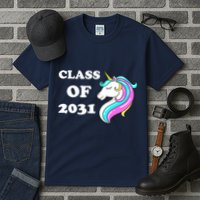 Class Of 2031 Unicorn Tall T-Shirt