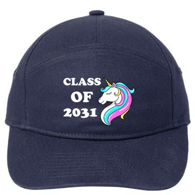 Class Of 2031 Unicorn 7-Panel Snapback Hat