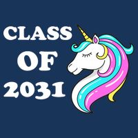 Class Of 2031 Unicorn Drawstring Bag
