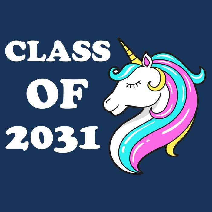 Class Of 2031 Unicorn Drawstring Bag