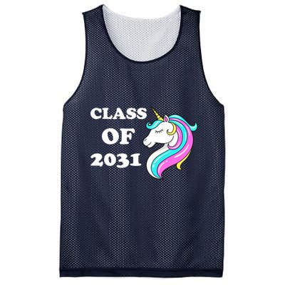 Class Of 2031 Unicorn Mesh Reversible Basketball Jersey Tank