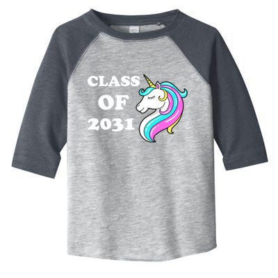 Class Of 2031 Unicorn Toddler Fine Jersey T-Shirt