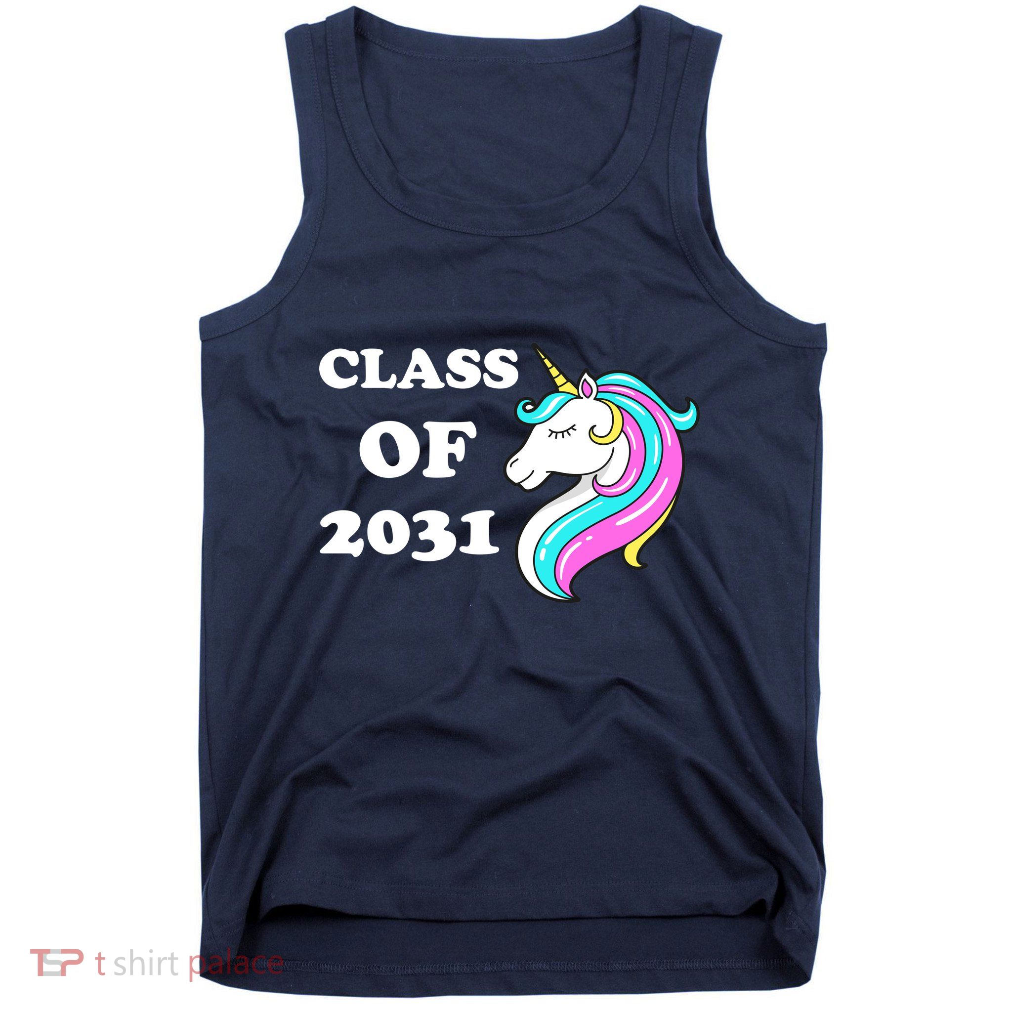 Class Of 2031 Unicorn Tank Top