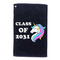 Class Of 2031 Unicorn Golf Towel