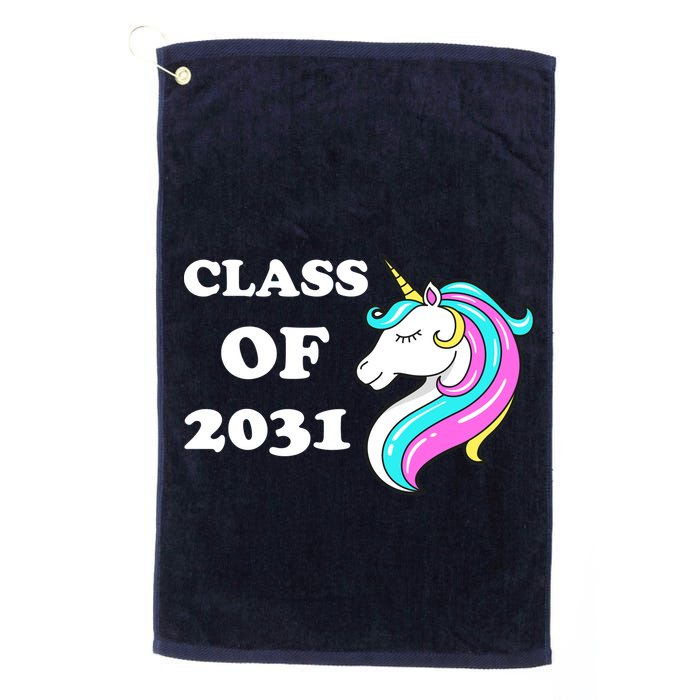 Class Of 2031 Unicorn Golf Towel
