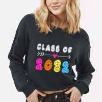 Class Of 2032 Cropped Pullover Crew