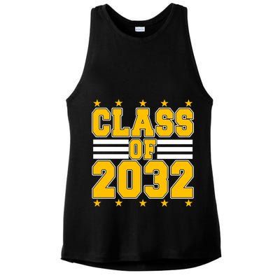 Class Of 2032 First Day Of Kindergarten Ladies PosiCharge Tri-Blend Wicking Tank