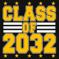 Class Of 2032 First Day Of Kindergarten Ladies PosiCharge Tri-Blend Wicking Tank