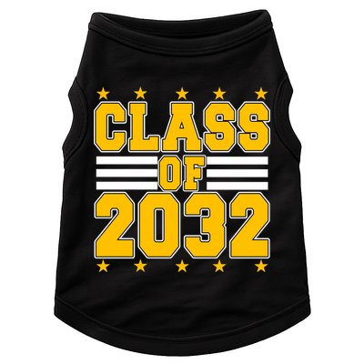 Class Of 2032 First Day Of Kindergarten Doggie Tank