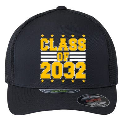 Class Of 2032 First Day Of Kindergarten Flexfit Unipanel Trucker Cap