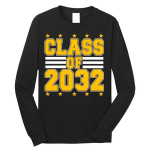 Class Of 2032 First Day Of Kindergarten Long Sleeve Shirt