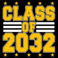 Class Of 2032 First Day Of Kindergarten Apron