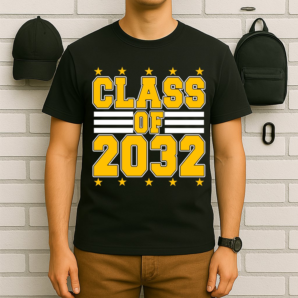 Class Of 2032 First Day Of Kindergarten T-Shirt