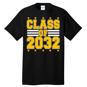 Class Of 2032 First Day Of Kindergarten Tall T-Shirt