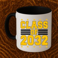 Class Of 2032 First Day Of Kindergarten Mug