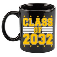 Class Of 2032 First Day Of Kindergarten 11oz C Handle Ceramic Mug