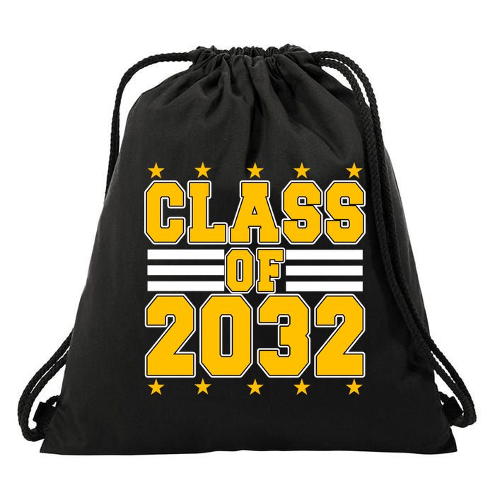 Class Of 2032 First Day Of Kindergarten Drawstring Bag