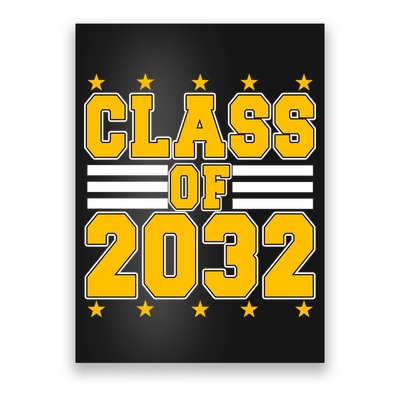 Class Of 2032 First Day Of Kindergarten Poster