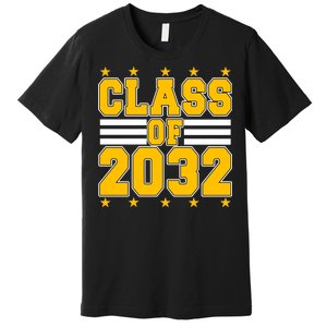 Class Of 2032 First Day Of Kindergarten Premium T-Shirt